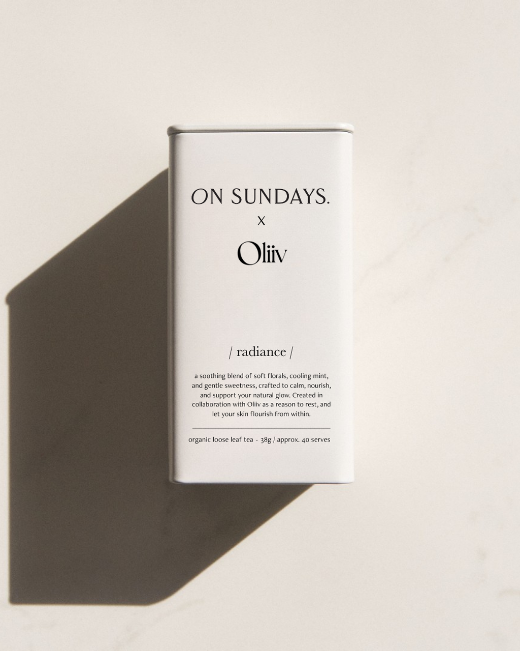 On Sundays x Oliiv - Radiance Tea (Large - 40g)